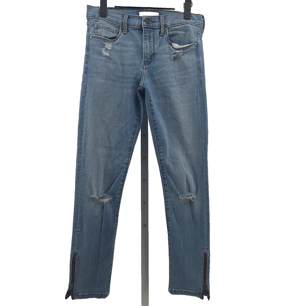 Banana Republic Women's/ Junior Size 27 Skinny Ankle Zippered Jeans